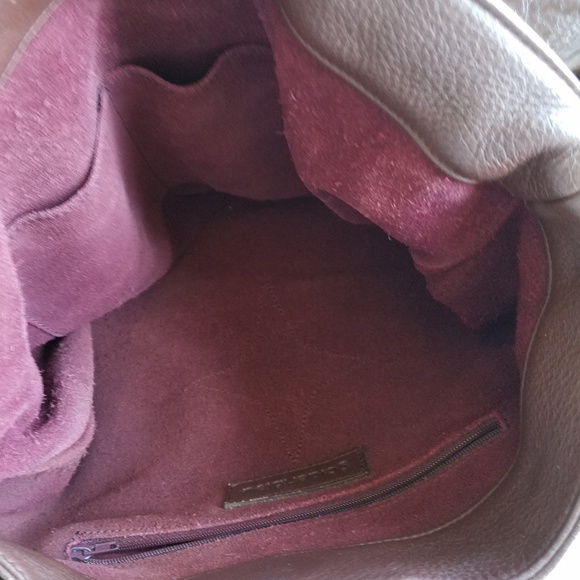 Golden Bleu leather bag ( closing soon..) - Picture 5 of 7